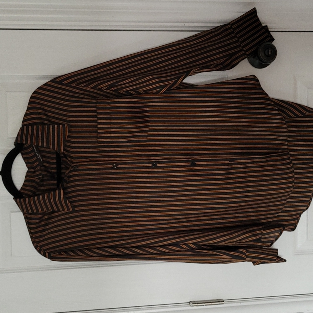 Button up flowy "silk" blouse Zara